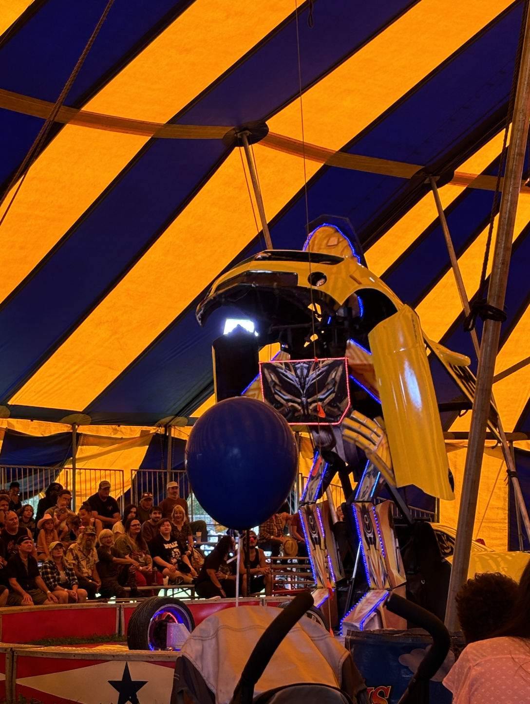 circus tent at fair